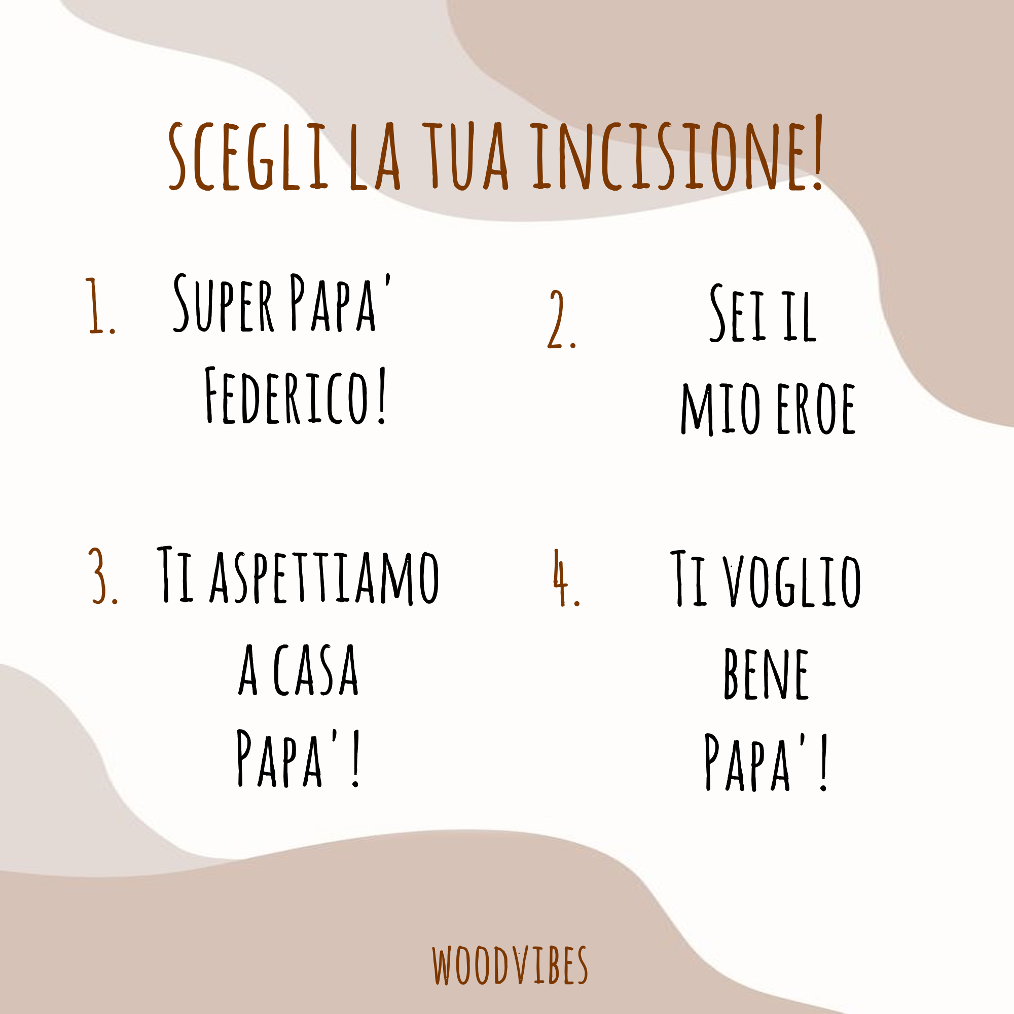 incisioni arbre magique papà